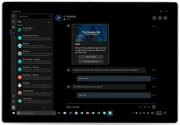 Microsoft Talking bots