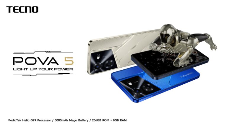 Tecno Announce Pova 5 with 6000mAh battery