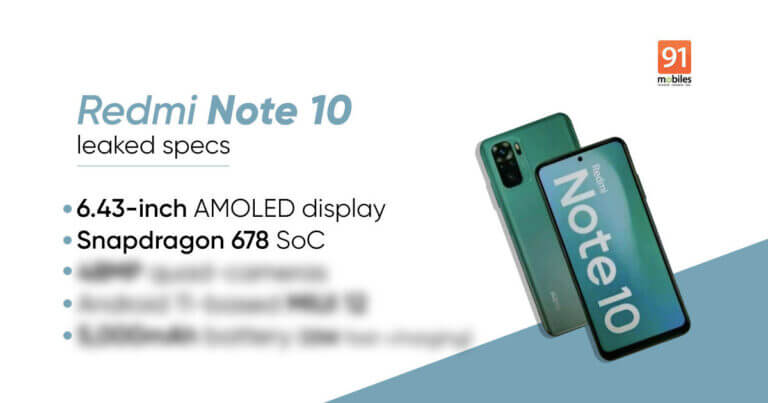 Xiaomi Redmi Note 10