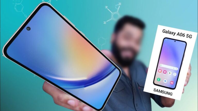 Samsung Galaxy A06 design surfaces in leaks, showing a look that mirrors earlier versions