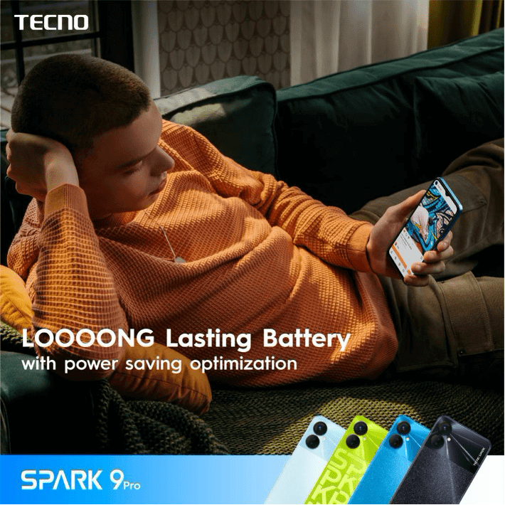 spark 9 battery