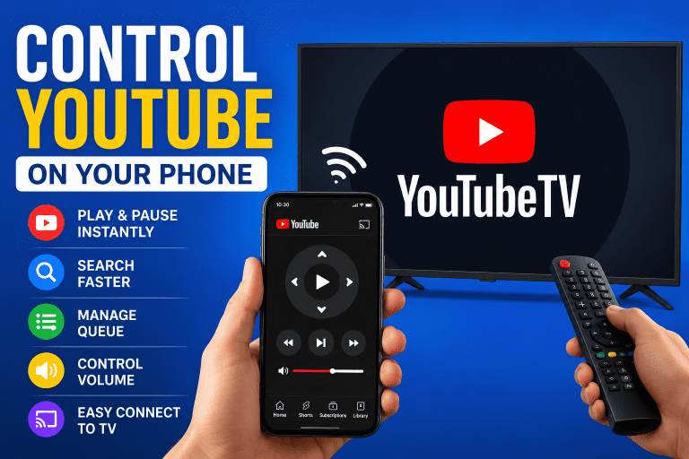 How to Use Your Smartphone to Control YouTube on Your TV